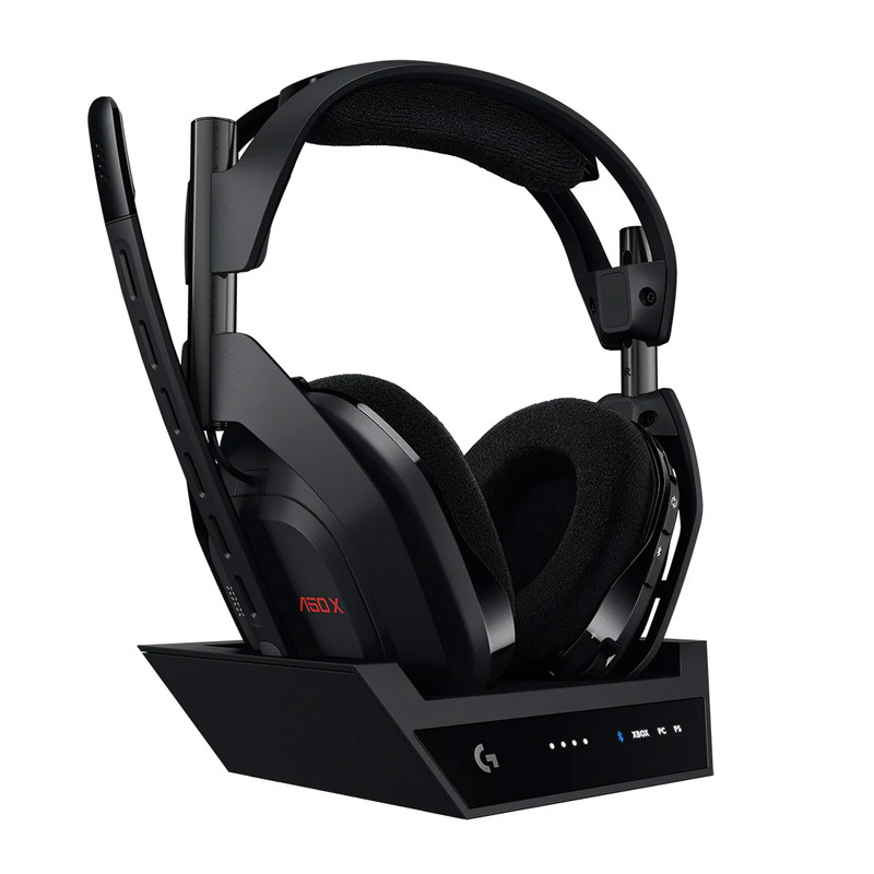 Logitech Astro A50 X Wireless Gaming Headset + Base Station - Black - سماعات